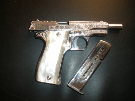 Cambio STAR SUPER S Inox, grabada ( de origen ) calibre 9 corto y guiada en F principalmente lo cambiaria 02