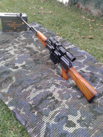    Buenas tardes

Pongo a la venta un Zastava M76 calibre 8x57IS

Excelente estado de conservación y mecánicamente 00