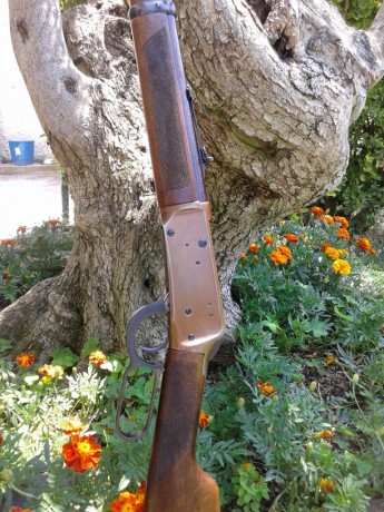    Buenas tardes

Otro a la venta, se trata de un Winchester modelo 94 calibre 30-30 en un acabado atípico 11