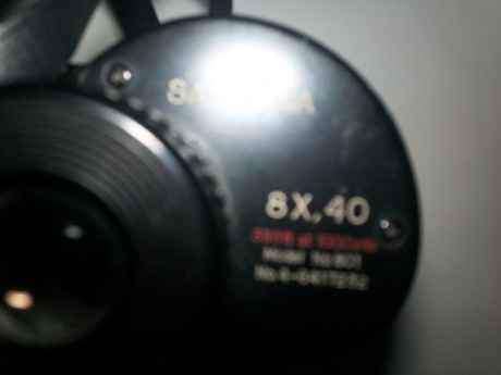 vendo binoculares 8x40 marca Saratoga modelo 801 optica de calidad fabricados en japon,tiene sus años 00