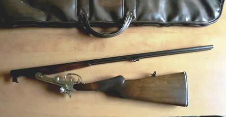   RESERVADA !!  
Vendo paralela  EL FAISAN , (A.P.), de perrillos  y  plegable. Con cañones  de 71 cms 00