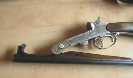   RESERVADA !!  
Vendo paralela  EL FAISAN , (A.P.), de perrillos  y  plegable. Con cañones  de 71 cms 20