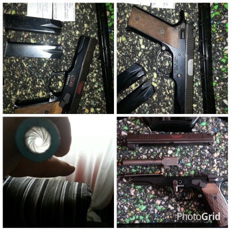 Bueno ya queran pocas
Solo la hammerli sp20 RRS del 22lr.
Pardini pc9 9mm 5" vendida 



HAMMERLI 20