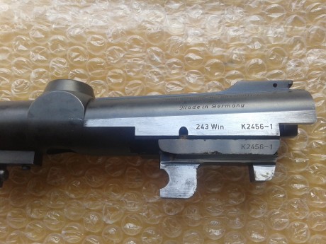 Lo vendo porque no le voy a dar uso al tener un 6,5x57..
Sin elementos de puntería,ni "roscas"...
Estado 01