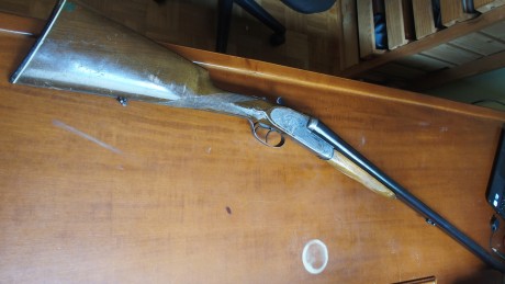 Me gustaria saber la opinion de entendidos sobre el tema de las escopetas Sarasqueta de mi padre. Estas 02