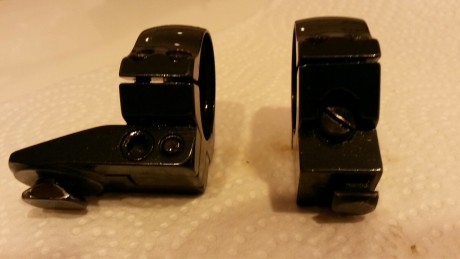 Hola a todos.
Vendo unas anillas Apel originales para visores con tubo de pulgada para colocar en rifles 02