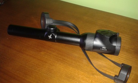 VISOR SWAROVSKI Z6I 1-6X24.
Visor variable Swarovski con retícula iluminada HIGH GRID de 1 a 6 aumentos 02