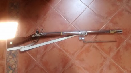 Vendo mosquete de la marca Pedersoli modelo Corrigé "An IX" de Dragones
Calibre  .69
Está en 02