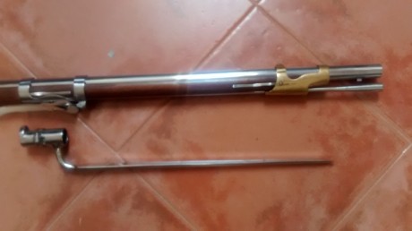 Vendo mosquete de la marca Pedersoli modelo Corrigé "An IX" de Dragones
Calibre  .69
Está en 10