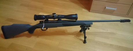 Buenas.
Busco cambiar mi weatherby Vanguard S2 calibre 270wsm (con unos 100-120 disparos) anillas remintong 10