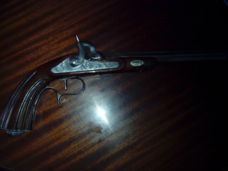 Saludos foreros:
Pongo a la venta una pistola RS del calibre 44. Es un arma magnífica,muy bien conservada 00