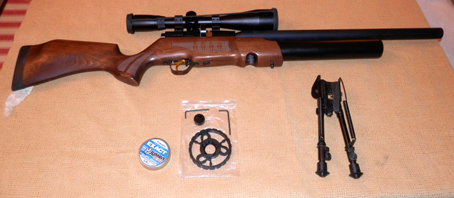 Hola, vendo una carabina adquirida hace 2 o 3 meses. Marca Cometa modelo LYNX de 5,5 con visor BSA de 02