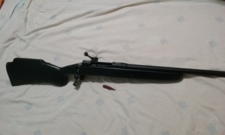 Hola...
Pues eso que vendo este rifle por falta de uso, procedente de un intercambio.
El arma funciona 00