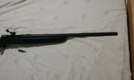 Hola...
Pues eso que vendo este rifle por falta de uso, procedente de un intercambio.
El arma funciona 10