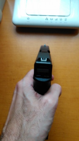 VENDIDA. CERRAR.

Vendo Glock 17 3 gen. 9mm.

Comprada a un compañero.
Como nueva. Tanto estética como 12