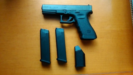 VENDIDA. CERRAR.

Vendo Glock 17 3 gen. 9mm.

Comprada a un compañero.
Como nueva. Tanto estética como 31