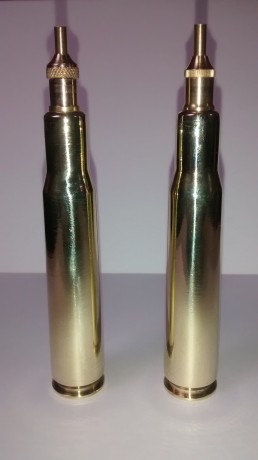 Vendo estos dos cebadores para armas de chispa, dosifican 3gr. de FFFF o similar, basta con apretar contra 00