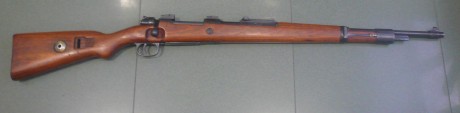 Compré este rifle con bases y anillas para hacerme un "k98-sniper", pero otros proyectos y la 00