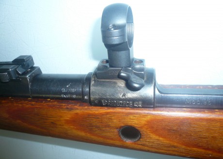 Compré este rifle con bases y anillas para hacerme un "k98-sniper", pero otros proyectos y la 12