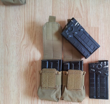 Vendo lote de 4 cargadores de cetme/G3 USADOS mas un pouch doble (nuevo), todo por 30€ con el envio incluido 02