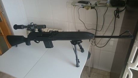 Buenas noches compañeros. Necesito vuestra ayuda.
Veréis, acabo de comprar de segunda mano un rifle semiautomático 52