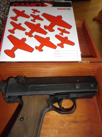 Vendo pistola de colección singular de fabricación alemana del Este, diseñada en los 60 por Fritz Barthelmes 00