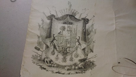 Vendo  unos documentos militares de licencia,  y autotizacion de uso de la medalla de la Campaña de África 02