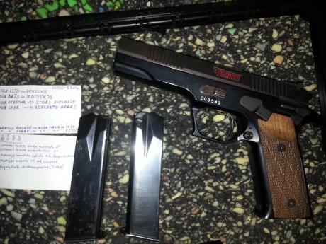 Bueno ya queran pocas
Solo la hammerli sp20 RRS del 22lr.
Pardini pc9 9mm 5" vendida 



HAMMERLI 00