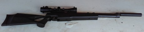Hola!

Vendo una Hatsan AT44 Con moderador y Visor (3-9x24)  del 4,5

La compre de segunda mano para probar 02