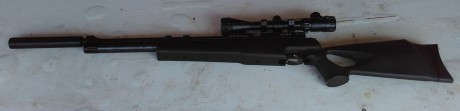 Hola!

Vendo una Hatsan AT44 Con moderador y Visor (3-9x24)  del 4,5

La compre de segunda mano para probar 01