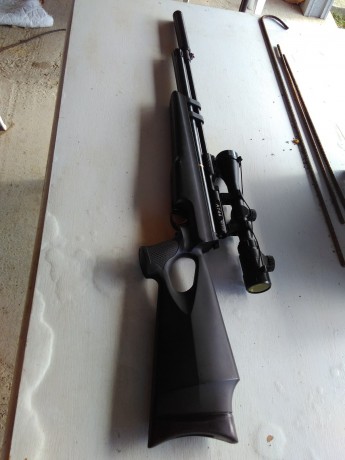 Hola!

Vendo una Hatsan AT44 Con moderador y Visor (3-9x24)  del 4,5

La compre de segunda mano para probar 22