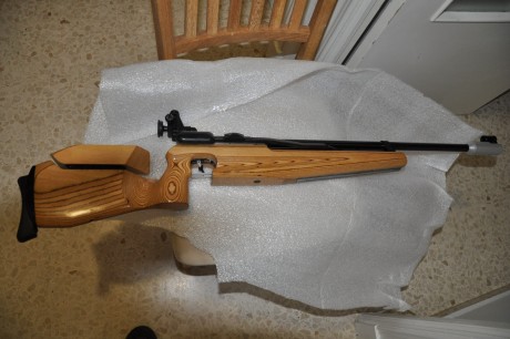 Hola a todos, vendo carabina feinwerkbau modelo 601 en buen estado de funcionamiento. El arma agrupa de 02