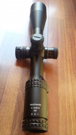 Se vende este visor Nikko Stirling modelo TARGETMASTER 4-16X44 con retícula "LRX". (La retícula 01