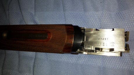 Escopeta Battista Rizzini, 12/70,con menos de 200 tiros, como nueva, maderas seleccionadas, culata regulable 62