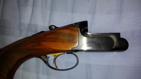 Escopeta Battista Rizzini, 12/70,con menos de 200 tiros, como nueva, maderas seleccionadas, culata regulable 81
