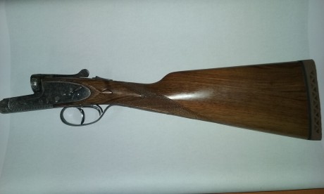 Hace unos meses un amigo me pedido si le podía decir el modelo de su escopeta Víctor Sarrasqueta grado 01