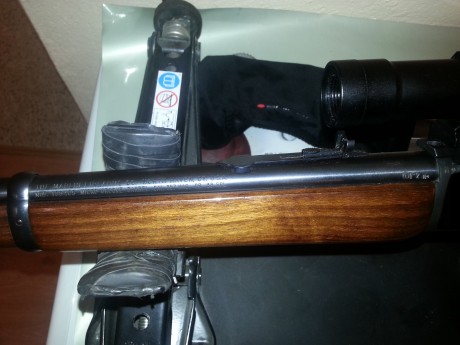 Buenas noches

Vendo rifle de palanca Marlin en calibre 357 MAG. El arma se encuentra en Madrid.
El precio 20