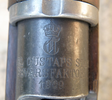 Se vende fusil Sueco Carl Gustaf, M 96 de 1909, con 100 cartuchos cal 6,5x55, está en Zaragoza, en perfecto 01