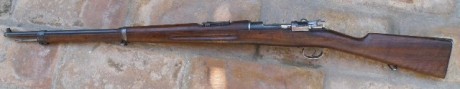 Se vende fusil Sueco Carl Gustaf, M 96 de 1909, con 100 cartuchos cal 6,5x55, está en Zaragoza, en perfecto 12