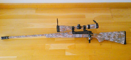 Vendo mi remington 700sps para zurdos en calibre 300 wm.Equipado con gatillo X-Mark Pro regulable,cantonera 11