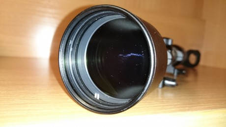 Buenas.
Cambio visor Swarovski Habicht 2,5-10x56 con anillas. Muy cuidado.Sin rayas en lentes,ni golpes 02