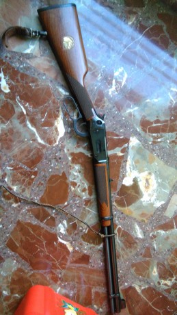 Buenas a todos, pongo a la venta mi winchester 94 AE (angle eject) del calibre 444 marlin, el arma esta 02
