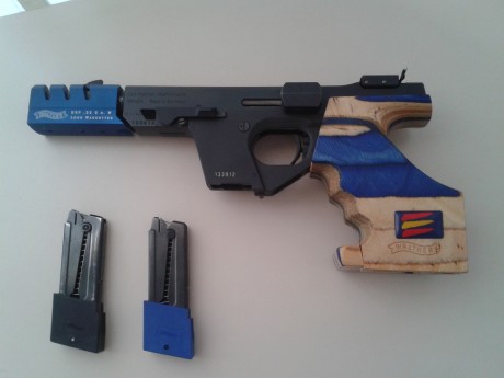 Saludos, vendo mi WALTHER GSP EXPERT .32. Lleva 4 años sin dispararse. La verdad es que tengo otra GSP 02
