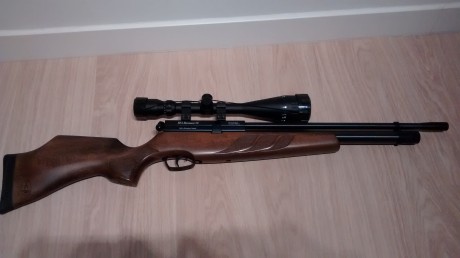Pues eso, vendo mi BSA Buccaneer en .177 impoluta tanto de madera, metal y funcionamiento. Va muy fina.
Está 02
