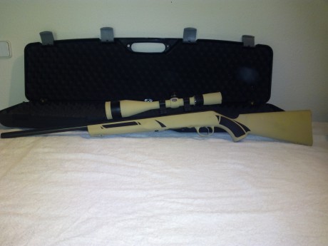 Buenos dias, pongo a la venta mi carabina MARLIN xt 22 vr, por no utilizar. Solo a disparado 200 cartuchos. 12