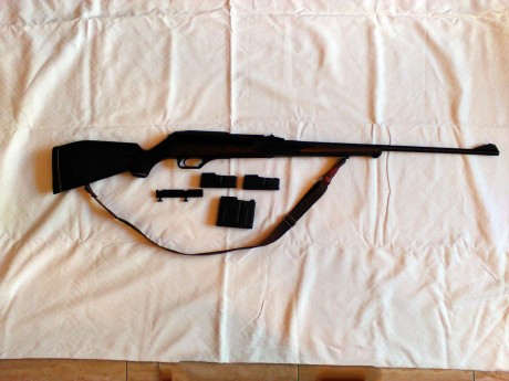 Buenas,Vendo Hk 940 en 30.06,excelente estado,cañon largo,
Tres cargadores de 2, 3 y 10 cartuchos,
Tiene 02