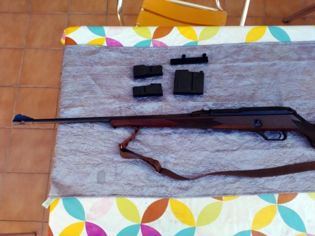 Buenas,Vendo Hk 940 en 30.06,excelente estado,cañon largo,
Tres cargadores de 2, 3 y 10 cartuchos,
Tiene 12