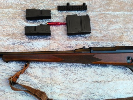Buenas,Vendo Hk 940 en 30.06,excelente estado,cañon largo,
Tres cargadores de 2, 3 y 10 cartuchos,
Tiene 31