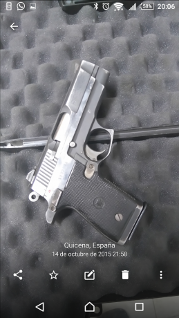 Vendo pistola Star Firestar M43 9 del calibre 9mm por 150 euros esta guiada en F
Fernando  VENDIDA 01