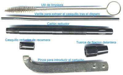 Busco el reductor de cañon para astra 300 del 9 corto para usar con flobert de 4 mm cañon y adaptador 30